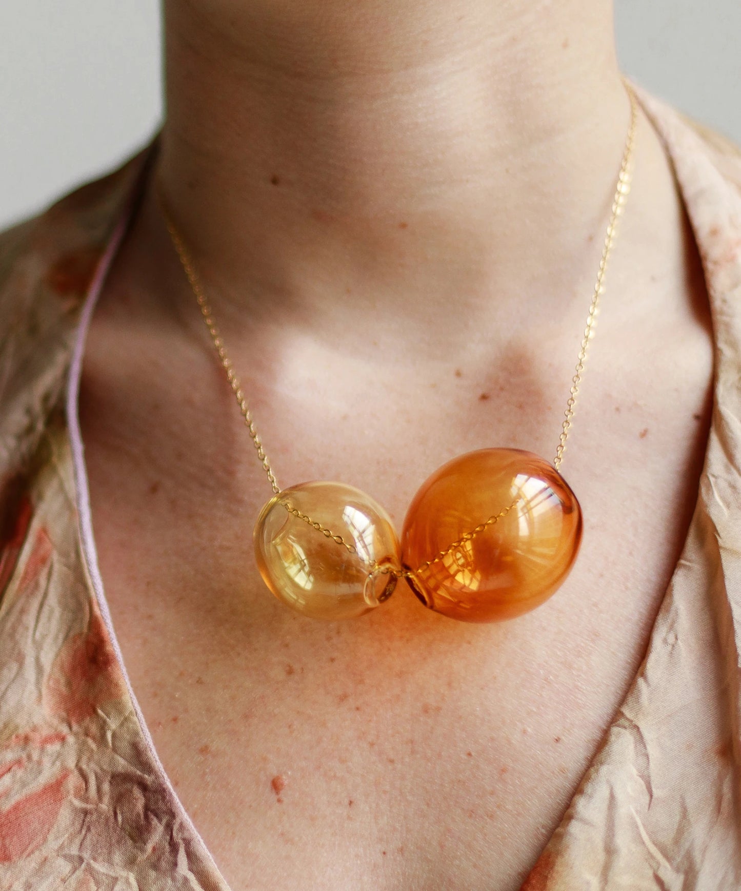 Two Bubbles Golden & Terracota