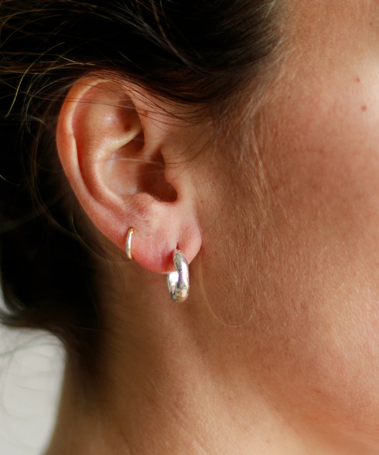 Pendientes Gola Plata