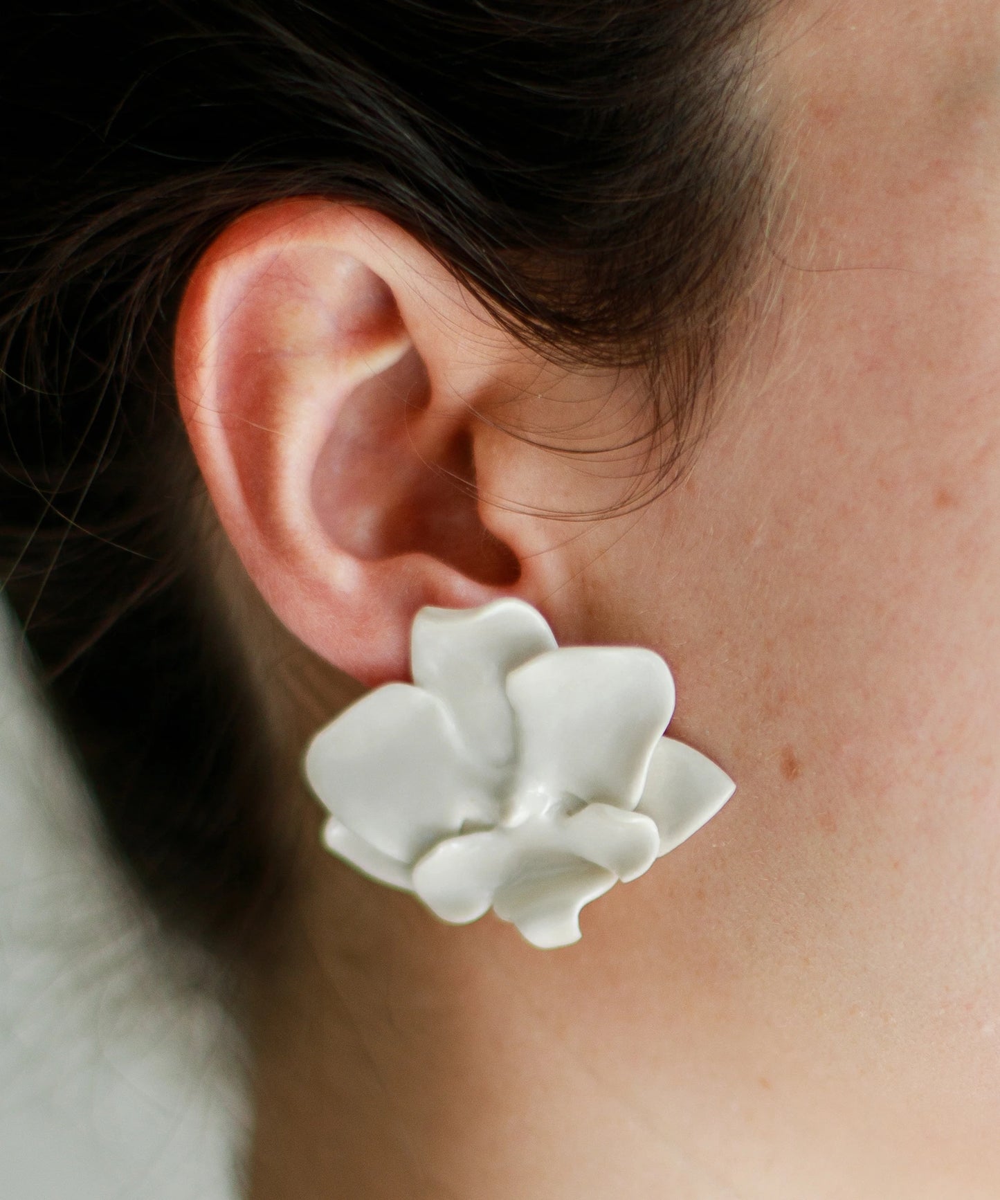 Pendientes Orquidea