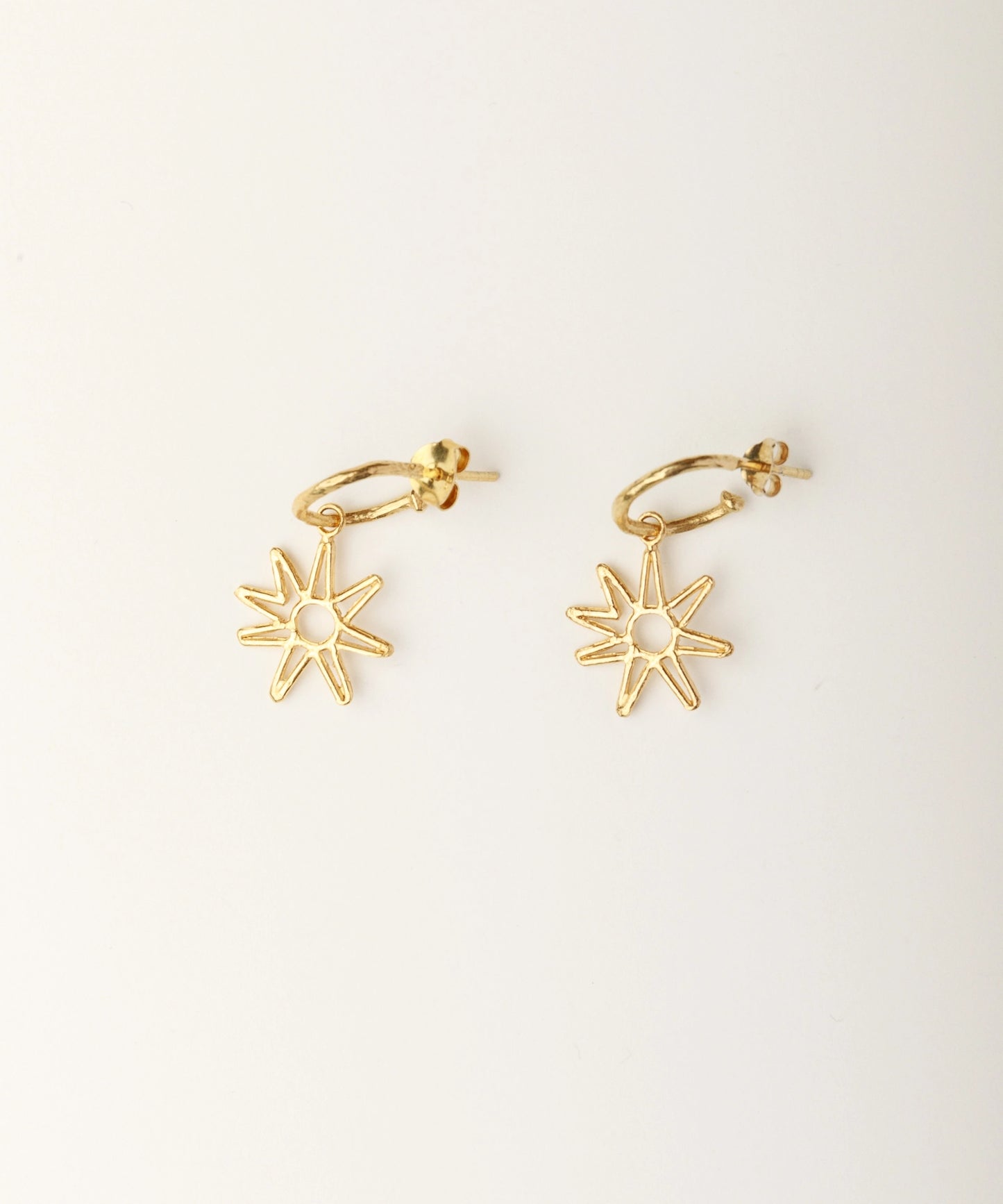 Pendientes Tallo Azu Oro