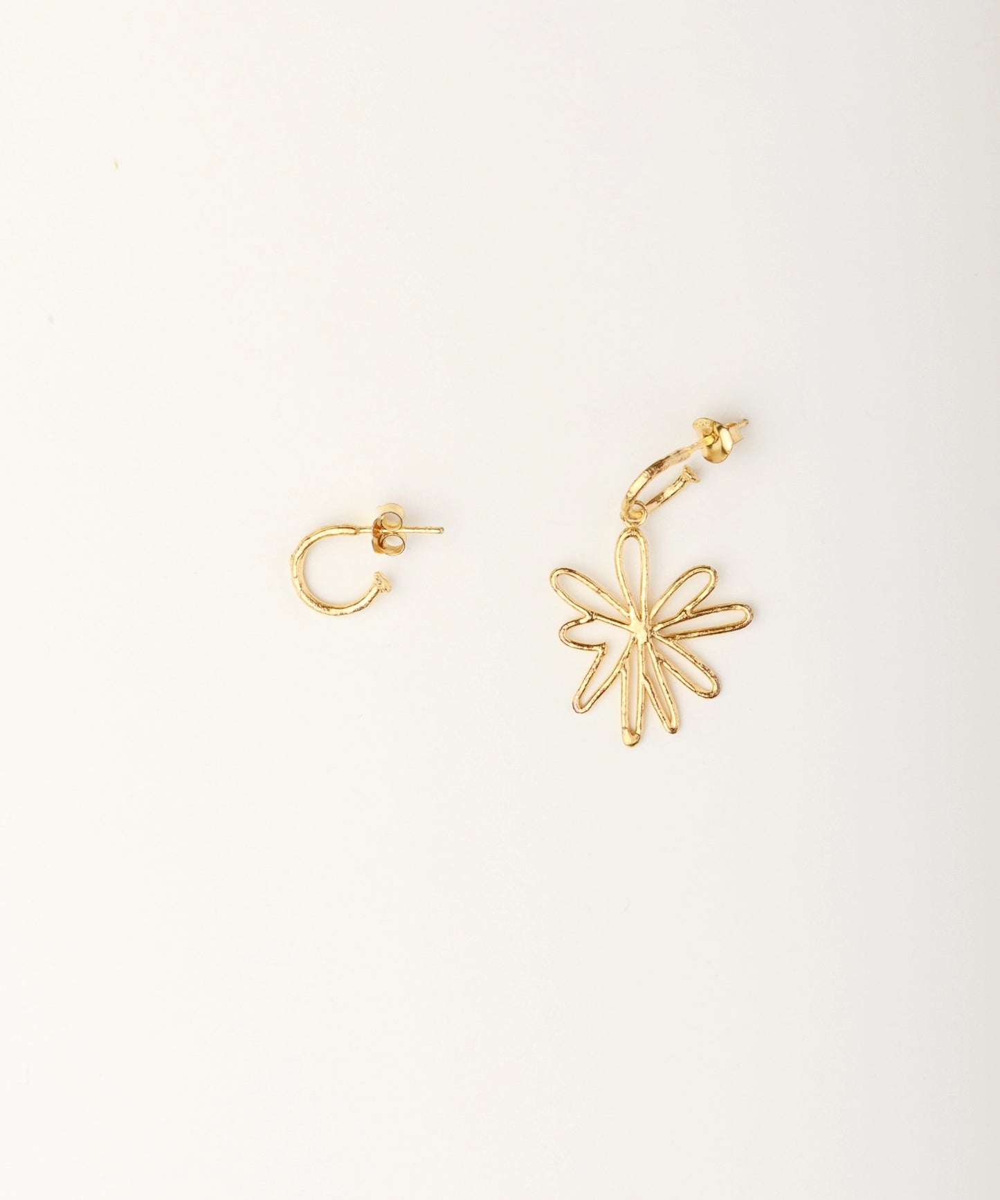 Pendientes Jazmín Oro