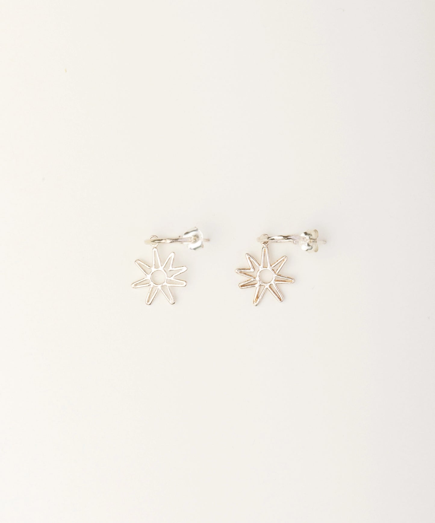 Pendientes Tallo Azu Plata
