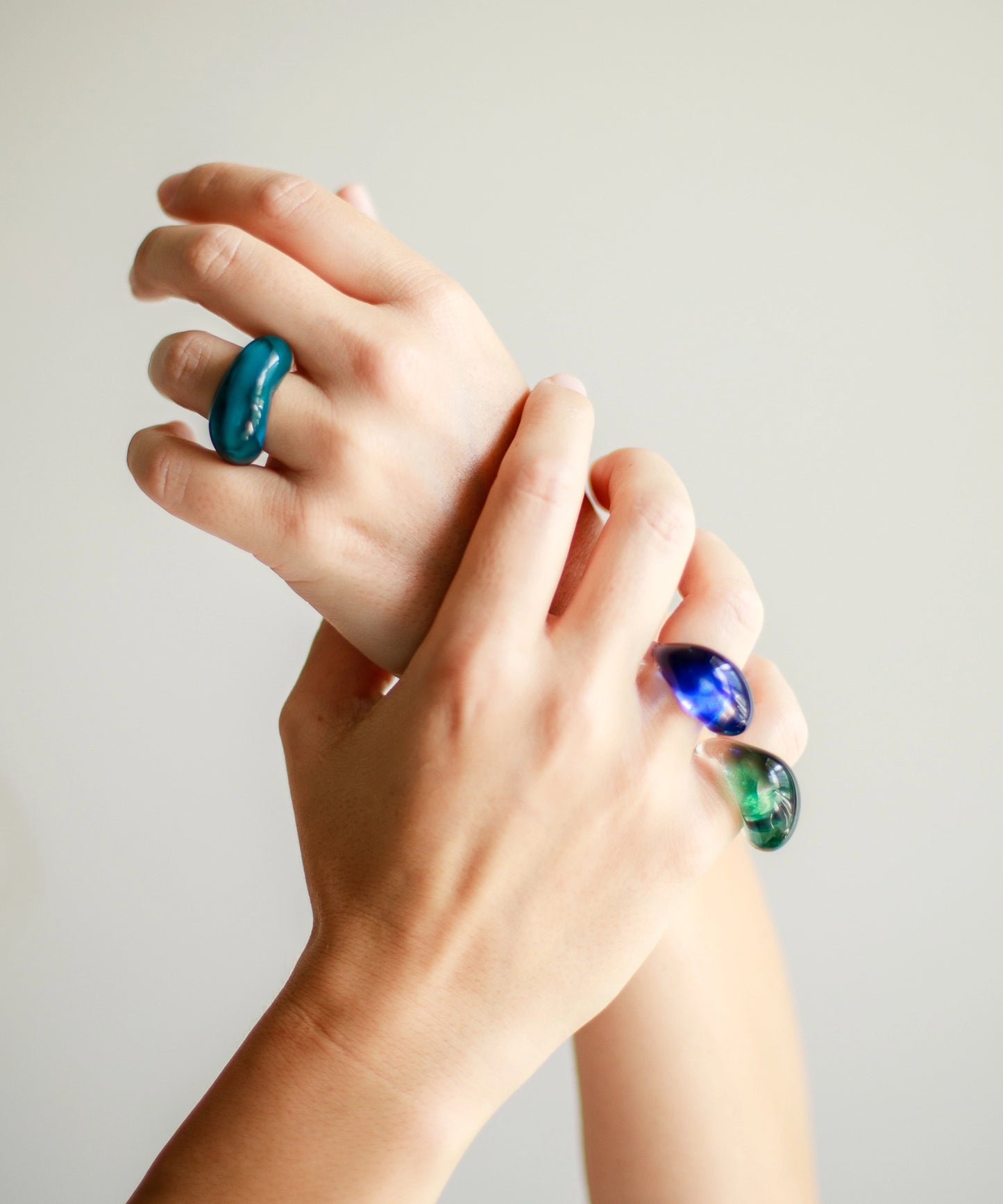 The Drop Petrol Blue Marble | Limited Edition