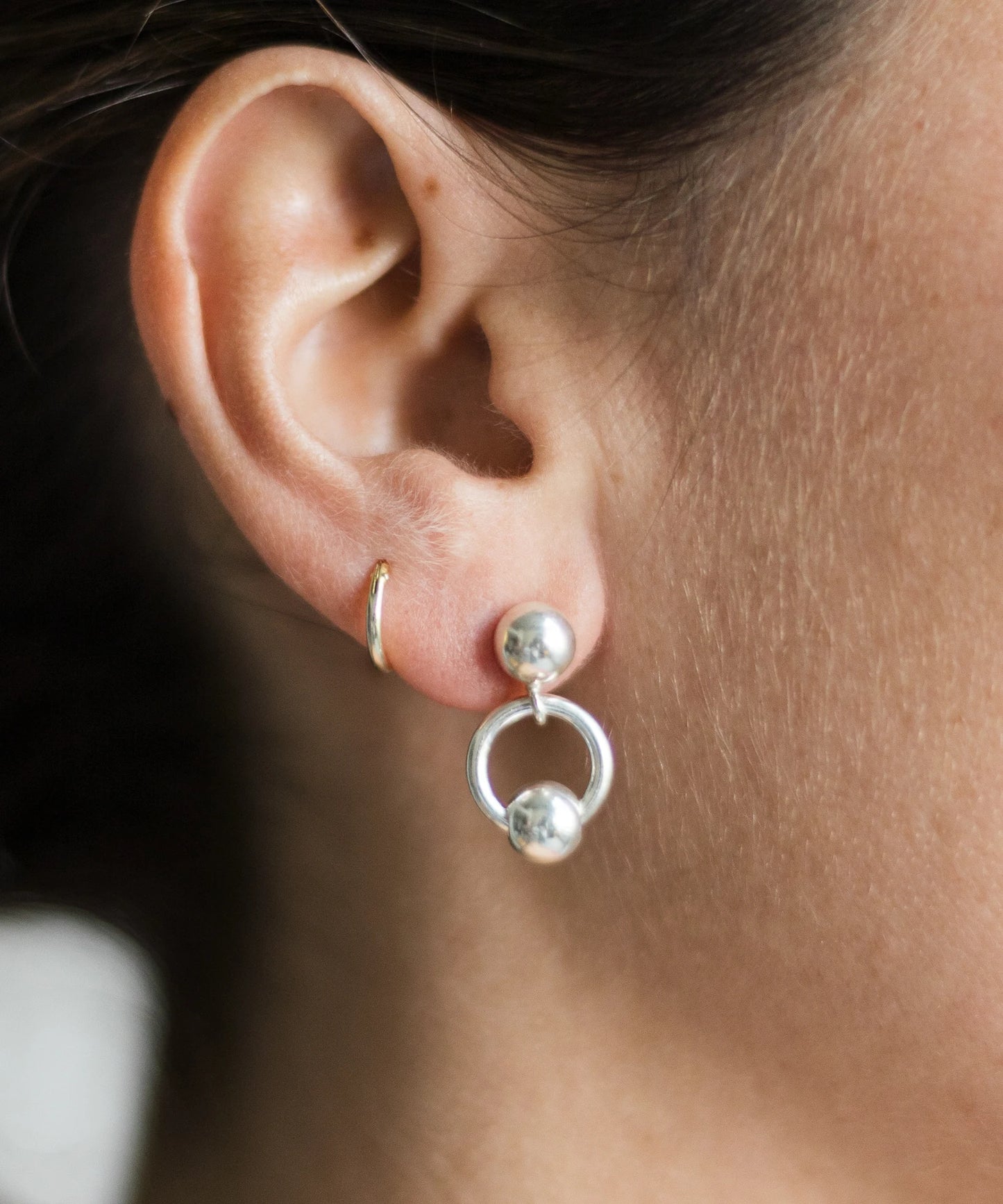 Pendientes Benissa Plata