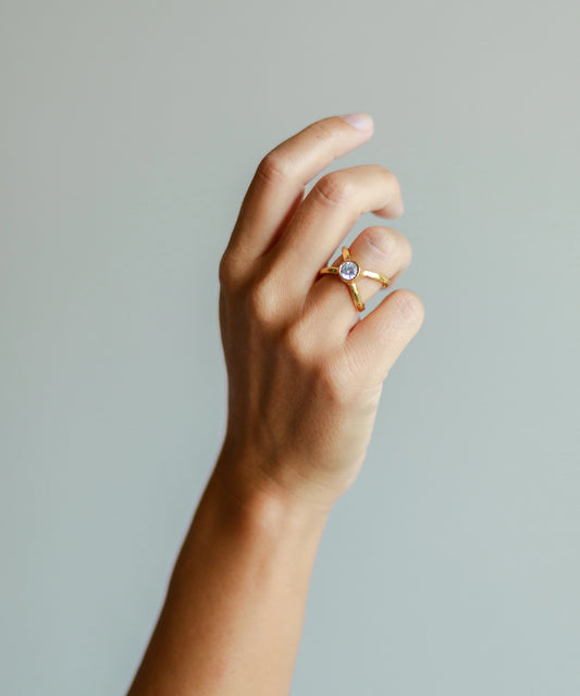 Crossed Paths Ring