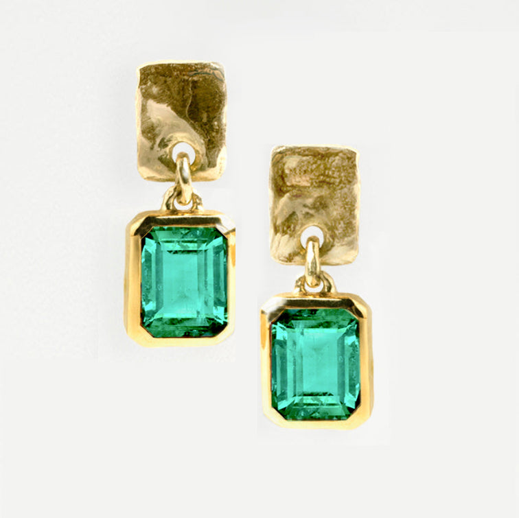 Double Square Earrings