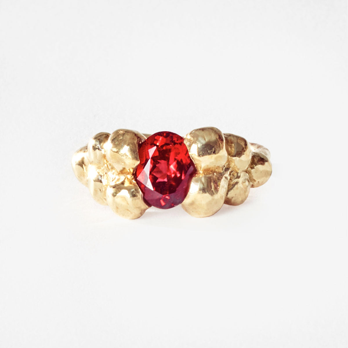 Drops Solitaire Ring