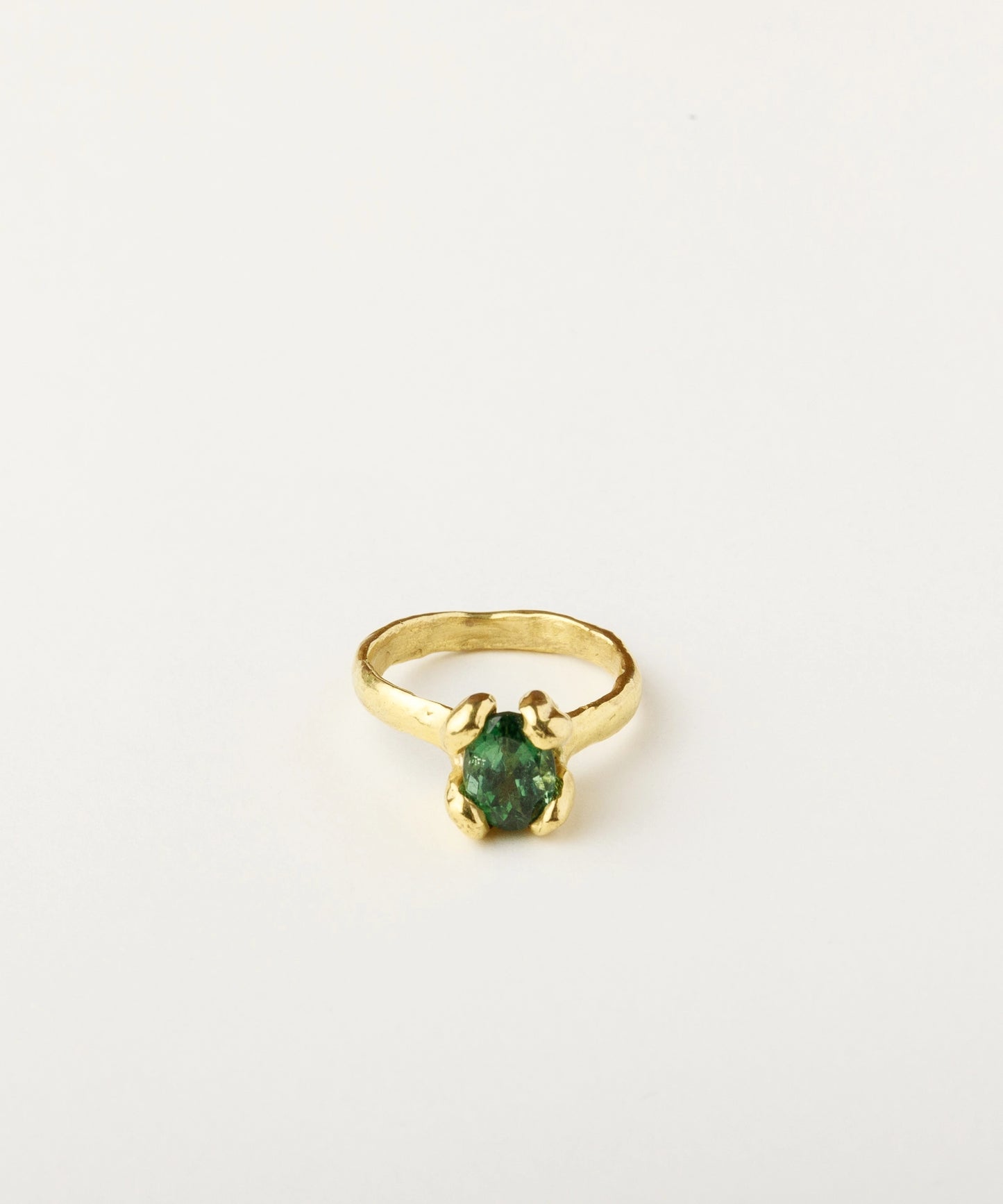 Four Petals Solitaire Ring
