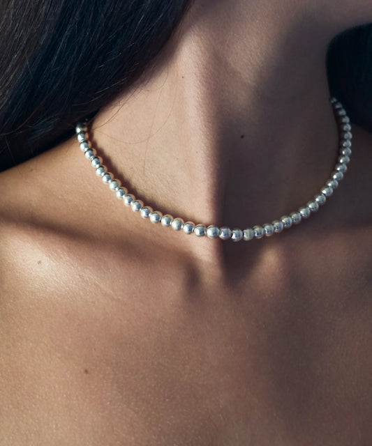 Obi Silver Beads