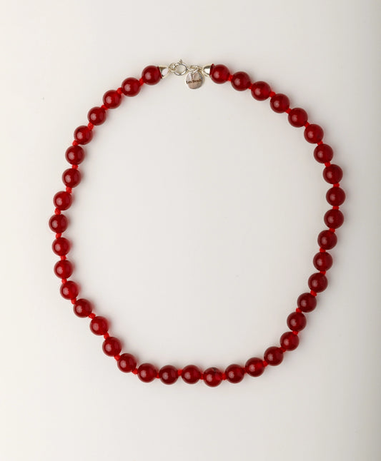 Collar Seribu Jade Short Cherry