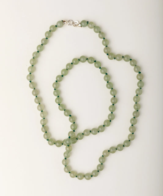 Collar Seribu Jade Long Ice Green