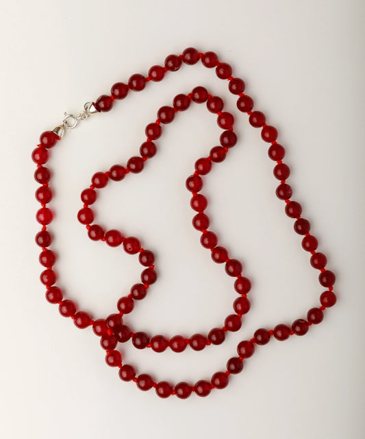 Collar Seribu Jade Long Cherry