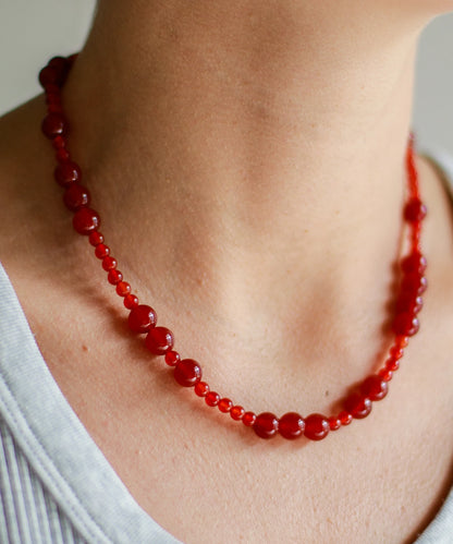 Collar Estiu Cornalinas