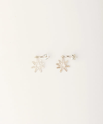 Pendientes Tallo Azu Plata