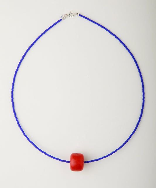 Collar Surigao Coral Klein Blue