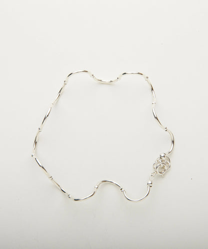 Pulsera Spires Silver Clear