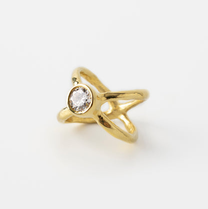 Crossed Paths Ring