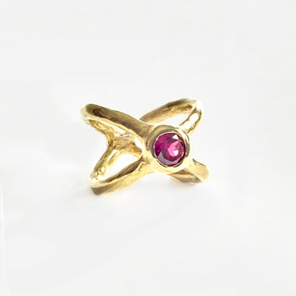 Crossed Paths Ring