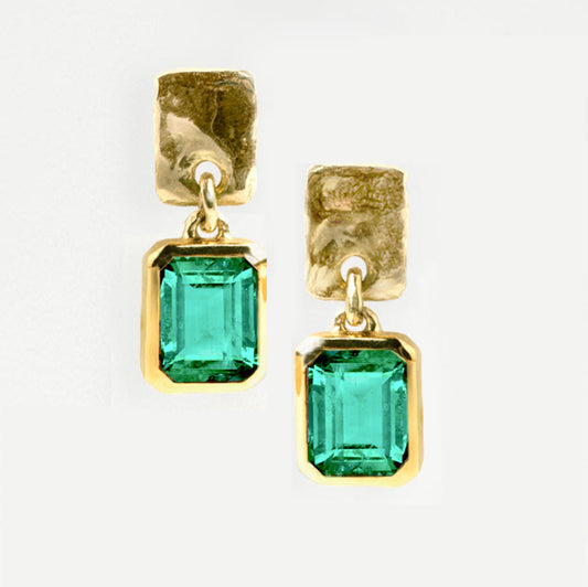 Double Square Earrings