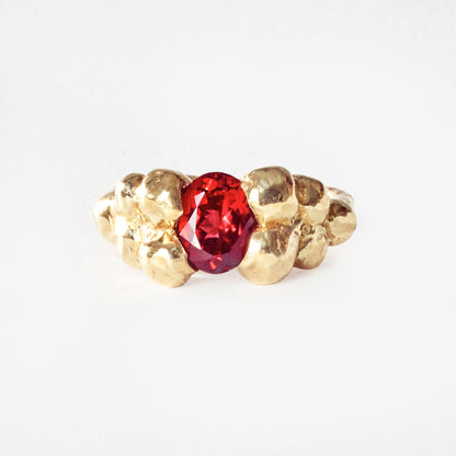 Drops Solitaire Ring