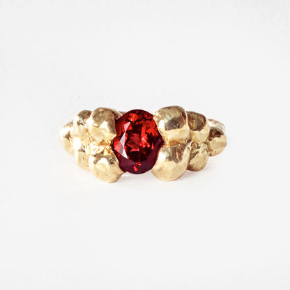 Drops Solitaire Ring