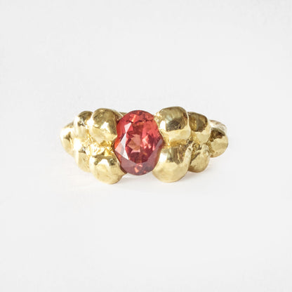 Drops Solitaire Ring