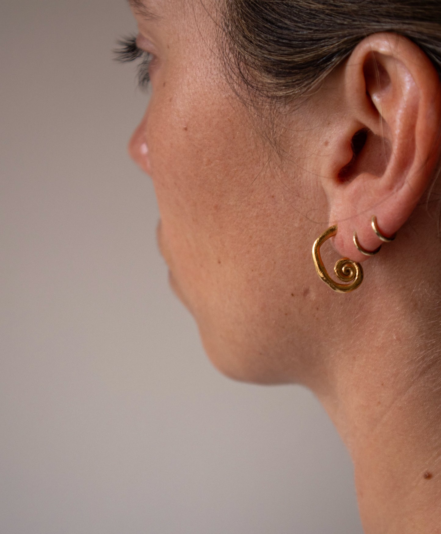 Pendientes Vuelta Dorados