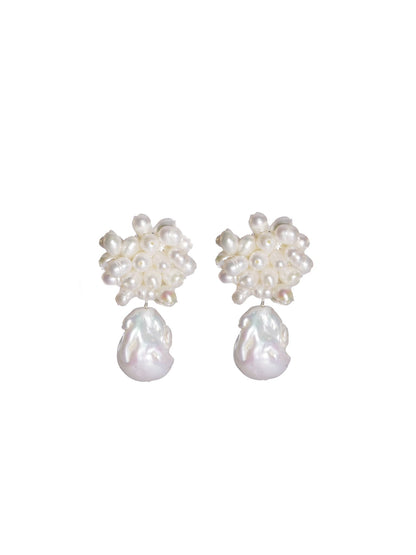 Pendientes Curio White